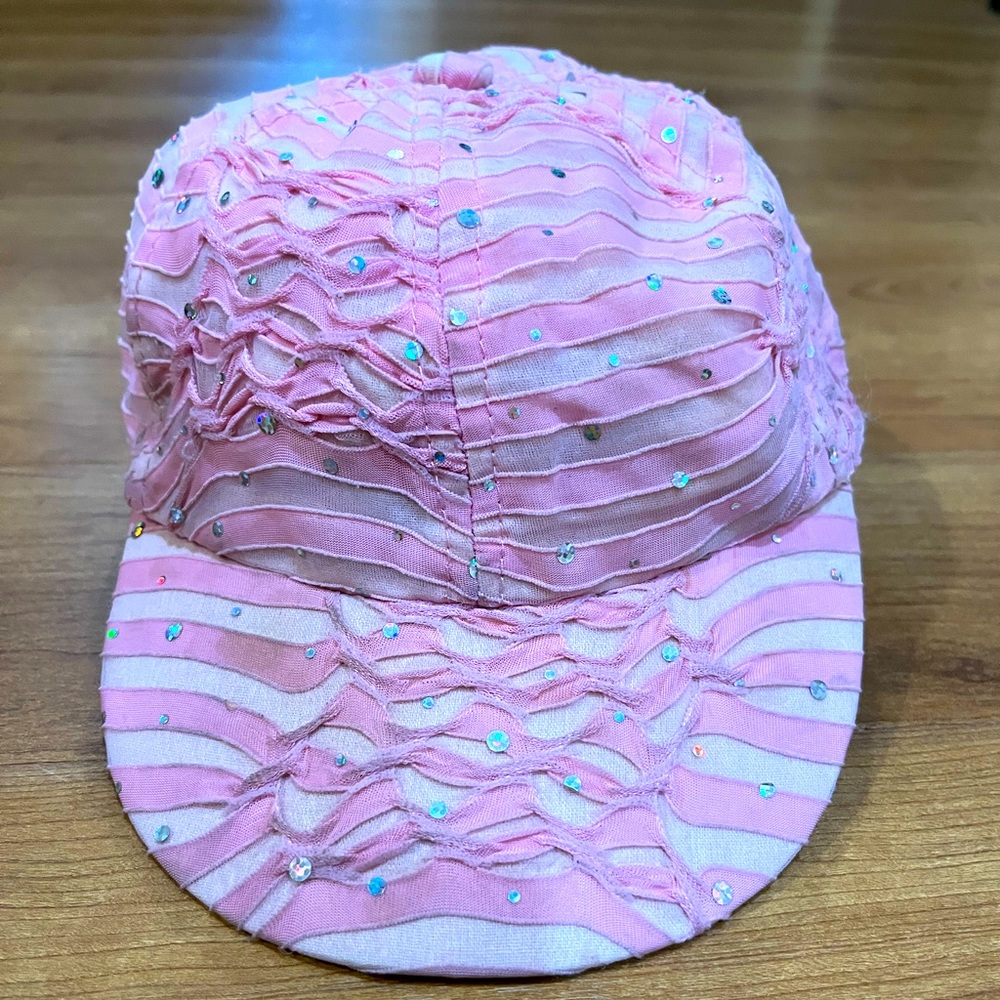 The Alabama Girl Pink Glitter Cap Youth One Size